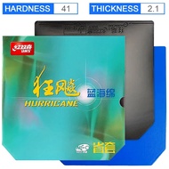 Mặt cao su bóng bàn DHS NEO Hurricane 3 màu xanh có bọt biển dính mặt cao su bóng bàn Neo H3 BS gốc