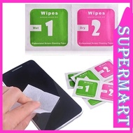 1pcs Dry and Wet Wipes Dust Absorber Sticker Cleaning Cloth phone screen