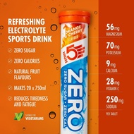 GENUINE HIGH5 Zero Electrolyte Hydration Tablets 20 Tabs | With and Without Caffeine