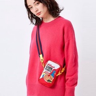 日本 LeSportsac X Kellogg's 家樂氏 栗米片 紅色尼龍布 Corn Flakes 斜咩袋