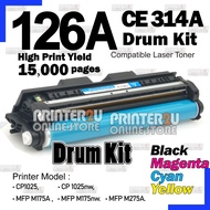 Drum Cartridge Compatible to H* 126A CE314A to H* 130A CE310A CF350A CP1025 CP1025NW MFP M175nw M175