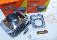 PITSBIKE CYLINDER BLOCK STEEL DOME PISTON 57MM FOR WAVE 125 /XRM 125 /RS 125