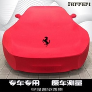 Suitable for Roma Ferrari 458 Car Cover 488 F430 FF Elastic F360 Car Cover F12 California F8 Rainpro