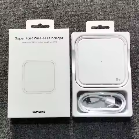 Samsung 15W Fast Charge Wireless Charger Pad EP-P2400 For Galaxy S25 S24 S23 S22 S21 S20 Note 20 Ult