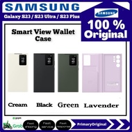 Original Casing Samsung S23 Ultra S23Ultra Smart View Wallet Case Ori