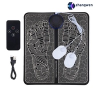 【zhangwen】-Electric Foot Massager EMS Foot Massager 8 Modes,Promotes Blood Circulation, Reduce Muscle Pain