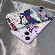 Kuromi Case HP XIAOMI REALME3/5/5I/5S/6I/6S/NARZO/6PRO/7I/C17/8PRO/9PROPLUS/REALMEC20A/C11/C2/C2S/C2