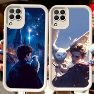 H3 H-Harry-Potter White Casing for Samsung A12 J7 A22 F04 A04E J2 Prime A04 A06 M04 A05 Pro 5G A07