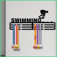 Ribbon Display Rack Swimming Sports Award Storage Hanger Wall Mount Hanger Decor Race Award Silhouet