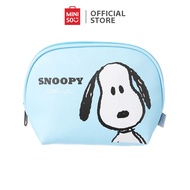 MINISO Snoopy Summer Travel Collection Barrel/ Rectangle/ Shell Shape Cosmetic Bag (Pink/Blue)