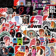100Pcs/Set ❉ David Bowie . Punk Rock Band Stickers ❉ DIY Fashion Waterproof Doodle Decals Stickers