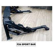 Force 4WD F26 Roll Bar Sport Bar For Ford Ranger Isuzu Dmax Nissan Navara Mitsubishi Triton Toyota Hilux Mazda BT50 With