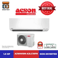 [Ziaus Tech] Ascon Wall Mounted Air Conditioner (R32) - 1.0HP to 3.0HP + Professional Installation