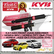 KAYABA KYB EXCEL G Honda BRV / City GM6 T9A / Jazz GK5 T5A Gas Shock Strut Absorber ( FRONT 2PCS )
