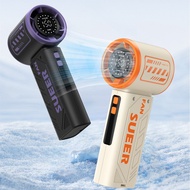 3600mAh Kipas Mini Fan Turbine Air Cooling Fan High-Speed USB Charging Digital Display Violent Handh