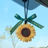 Car assessories interior DiffuserSunflower Automobile Hanging Ornament Car Aromatherapy Perfume