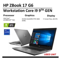 HP ZBook 17 G6 Mobile Workstation -17.3" -Core i9 9880H -VPro (9TH GEN) Up to 4.8 GHz 8-CORE, NVIDIA