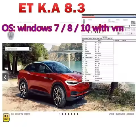 2025 Newest Elsawin 6.0 E T/ K 8 .3 Electronic Parts Catalogue Elsa win 6.0 For VW For Audi Auto Rep
