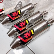 Exhaust RV1 Canister only for ksr110 msx xr150/200 xtz125 Klx150 crf150