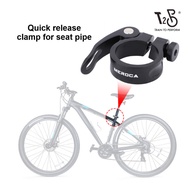 T2P MEROCA Bicycle Seat Quick Release Clamp Post Clamp Seat Tube Aluminum Alloy Accessories