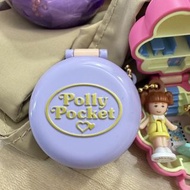 Polly Pocket 扭蛋 圓形紫色款 迷你玩具