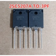 5pcs C5207A 2SC5207A TO-3PF 10A 1500V NPN transistor, guaranteed quality