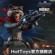 【K】Hot Toys HT復聯4銀河護衛隊火箭浣熊1:6比例手辦兵人人偶模型
