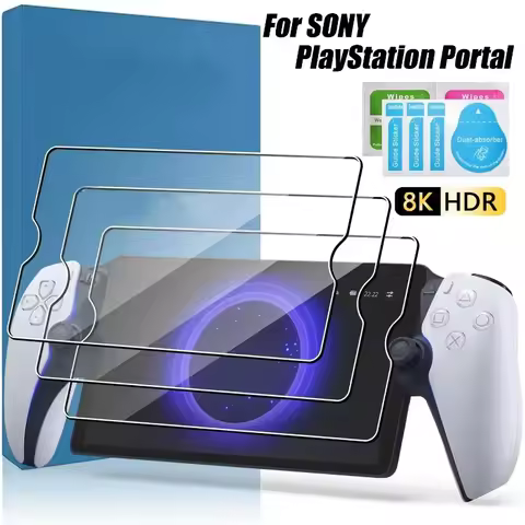 Tempered Glass for Sony PlayStation Portal Screen Protectors Anti-scratch Protective Film for Sony H