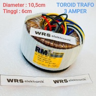 TOROID transformer donut transformer 3A CT 32V, 45V RM brand caren full black