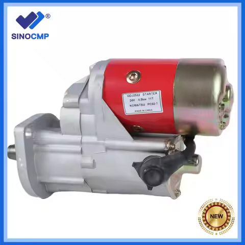 1pc New Starter 600-863-3210 6008633210 For Komatsu Excavator PC138US-2 PC88MR 24V/11 Teeth /4.5KW P