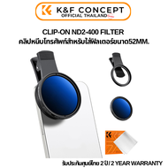 K&F Filter blue coating ND2-400 ตัวหนีบโทรศัพท์สำหรับใส่ฟิลเตอร์ขนาด52mm. (KF01.2639)