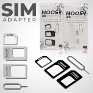 [SG SELLER] Noosy Nano Sim Adapter 4-in-1 Set One Nano Sim Card In All Mobile Devices
