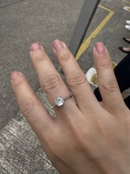 Kuromi 鑽石戒指1卡拉