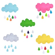 Cloud Raindrop Kids Play Tent Hanging Decoration Photography Photo Booth Props Toy Baby Children Roo