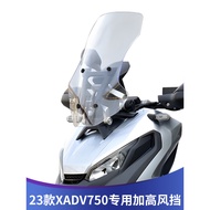 Applicable to Honda 2023 XADV 750 Windshield X-ADV modified heightening transparent front windshield goggles accessories