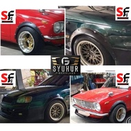 KEIZUSTORE Over Fender Sedan Universal 4 Pcs 2 Front 2 Rear