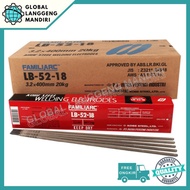 KAWAT LAS LB 52-18 3.2MM (5KG) / KOBELCO LB -52-18 3.2 MM FAMILIARC - ABINAYA7