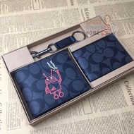 Coach Wallet Compact Keith Haring Robot 100% Original Coach Star Seller Wallet