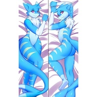 Furry Shark Anime Dakimakura Cover Hugging Body Pillow Case Otaku Sleepy Pillow Covers