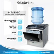 Iceler Mesin Es Batu Kristal Ice Maker 30kg/24 Jam Terbaik