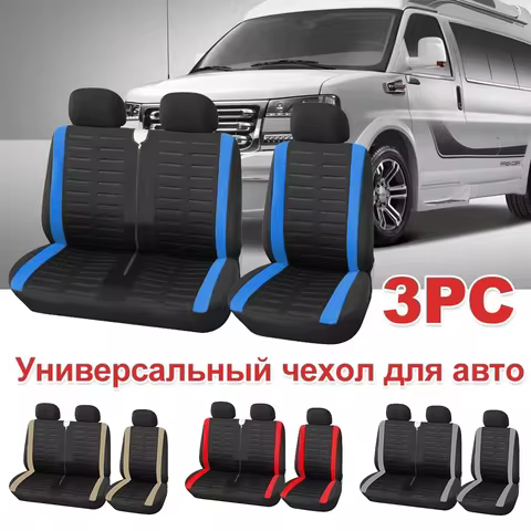 2+1 Seat Covers Car Seat Cover for Transporter/Van,Universal for 2+1 Car Seater,Truck Interior,for R