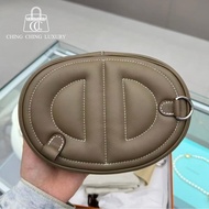 🌈Hermes🧡In the loop🧡豬鼻子腰包🧡大象灰銀扣🌟99新🌟全套有單🌈Swift 皮🌟beltbag🌟豬鼻子🌟