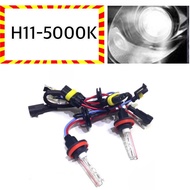 PL XENON ชุดหลอดไฟหน้า XENON HID รถTOYOTA REVO ปี 2020+ ตรงรุ่น ไฟต่ำ ขั้วH11 มีค่าสี 43K 6K 8K 1