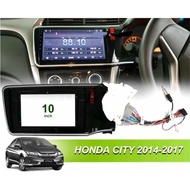 Honda City 14-17 Android Player + Casing + Foc Reverse Camera And Android Player 360 3D 1080P Camera