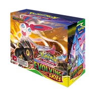 【CW】 Carte Pokémon TCG: Sword  amp; Shield Evolving Skies Booster Display Box (36 Packs) Cards Pikachu Pokemon Game Kids Toys Card