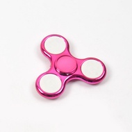 LED light Flash Fingertip Gyroscope Variable LED Luminous Colorful Electroplated Figet Spiner Finger
