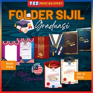 [READY STOCK] GRADUATION CERTIFICATE FOLDER/FOLDER SIJIL/SIJIL HOLDER/ SIJIL UNTUK ACARA PENGANUGERA