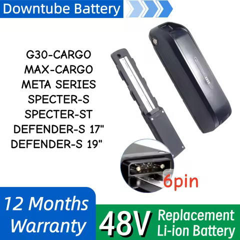 EUNORAU G30-CARGO MAX-CARGO 48V 15Ah 17.5Ah Secound Battery for EUNORAU META SERIES SPECTER S ST DEF