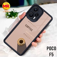 Latest Poco f5 Case [COFFEE] Pure Poco f5 Case Hardcase Softcase Premium Glossy Can Cod