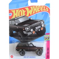 HOTWHEELS 1988 Jeep Wagoneer (Black) (HW2023_ 052) Metal Car